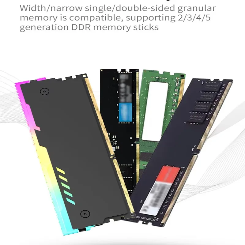 PC Memory Heatsink RM-1 RAM Co - огляд і ціна Ddr5 Rgb Ram