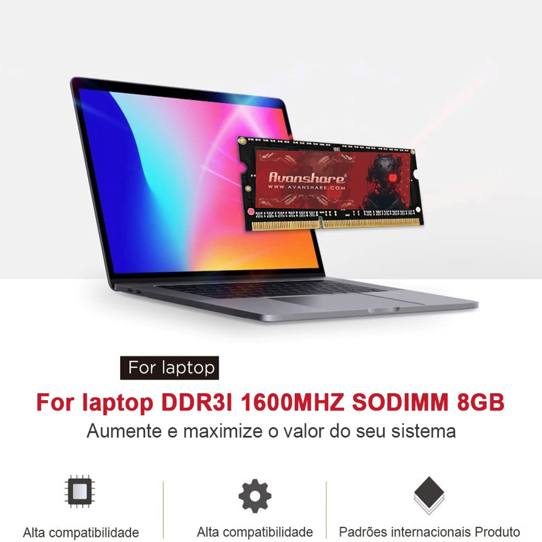 Avanshare Ram Memory DDR5 DDR4 - огляд і ціна Ddr5 Laptop Ram