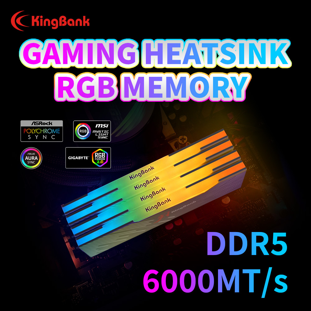 KingBank KRRB DDR5 RGB SoarBla - огляд і ціна Ddr5 Rgb Ram