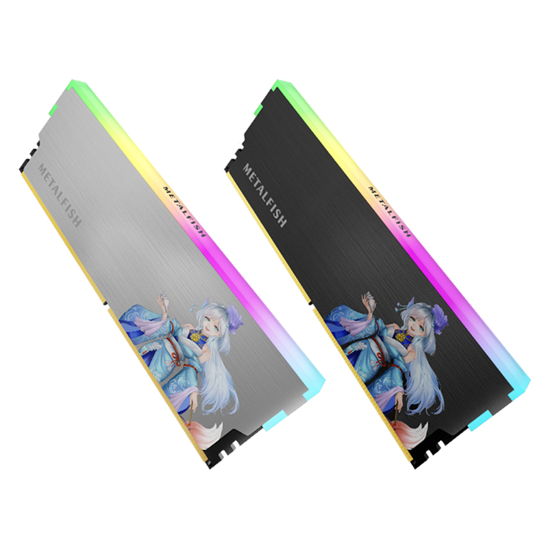 METALFISH DRAM Heatsink 5V-3PI - огляд і ціна Ddr5 Rgb Ram